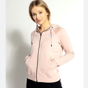 Nike pink hoodie